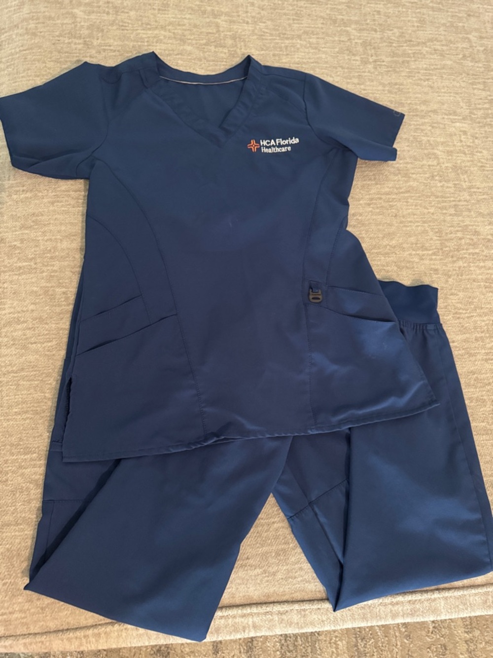 WonderWink Navy Medical Scrub Top and Pants